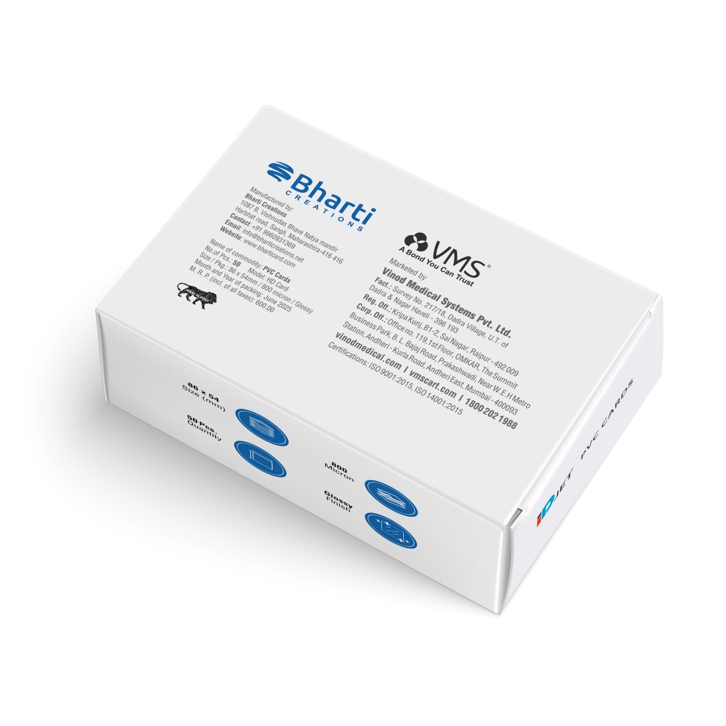 iDJET PVC Card x Bharti Creations Box
