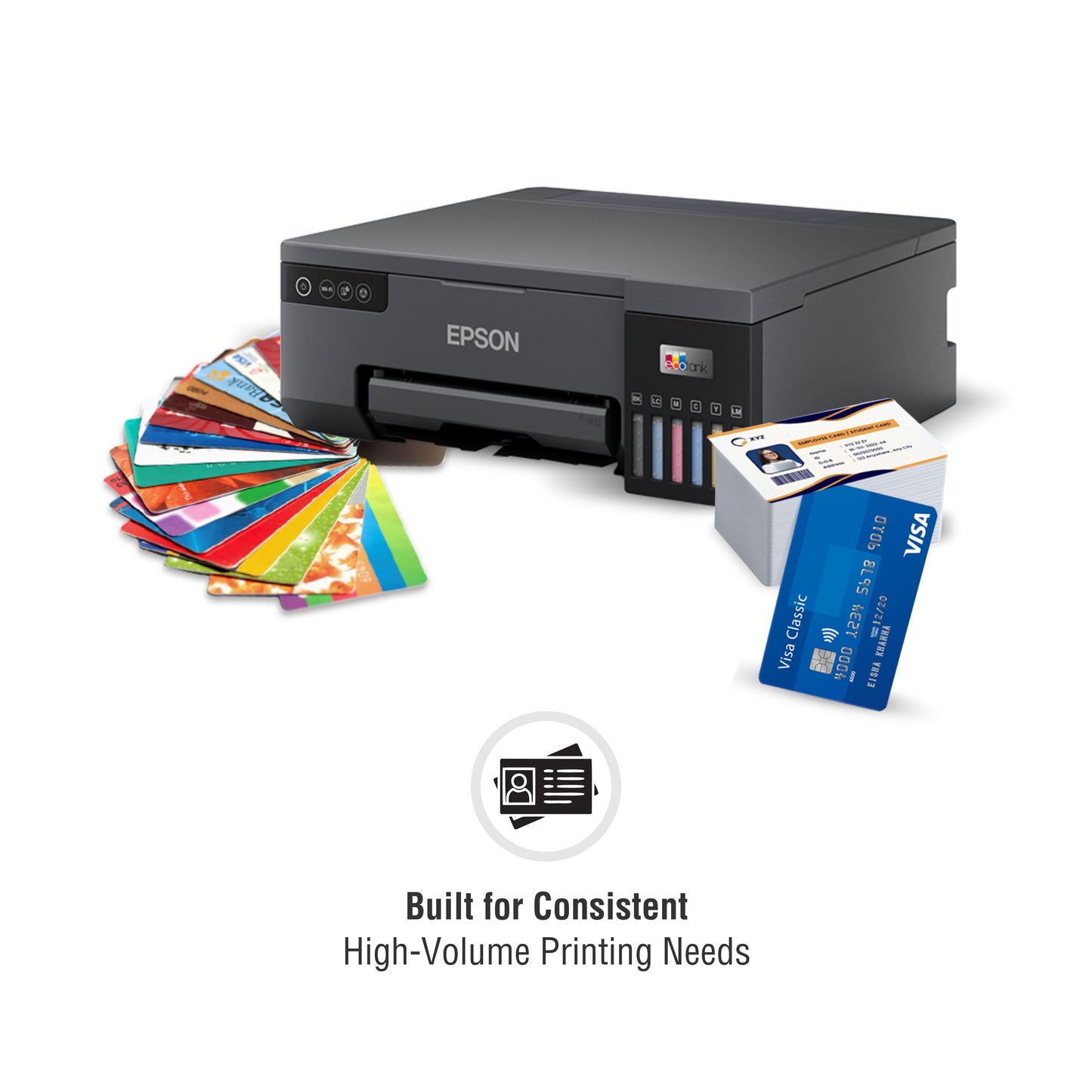 iDJET PVC Card - High Volume Printing Needs