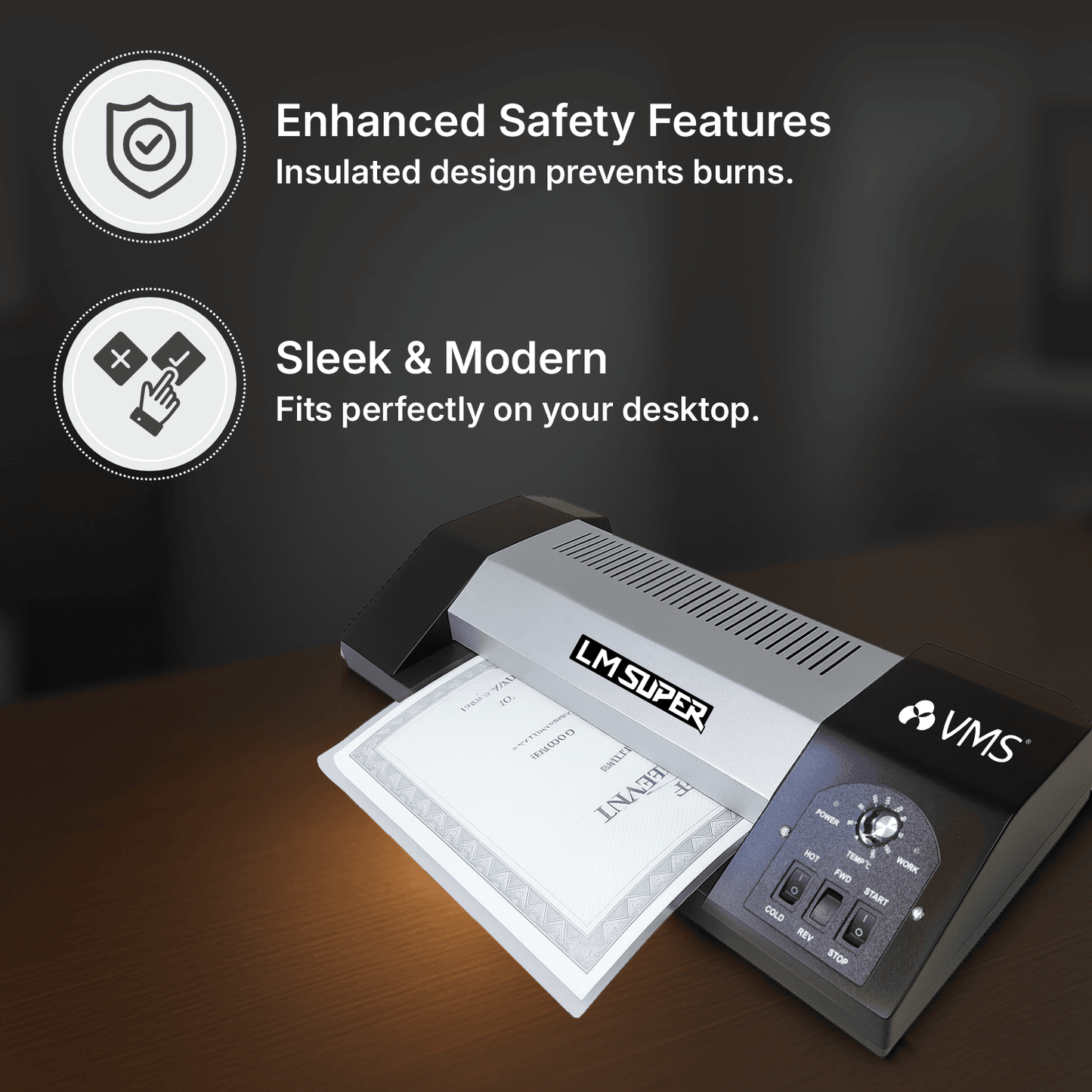 Heavy Duty Lamination Machine Safety Features