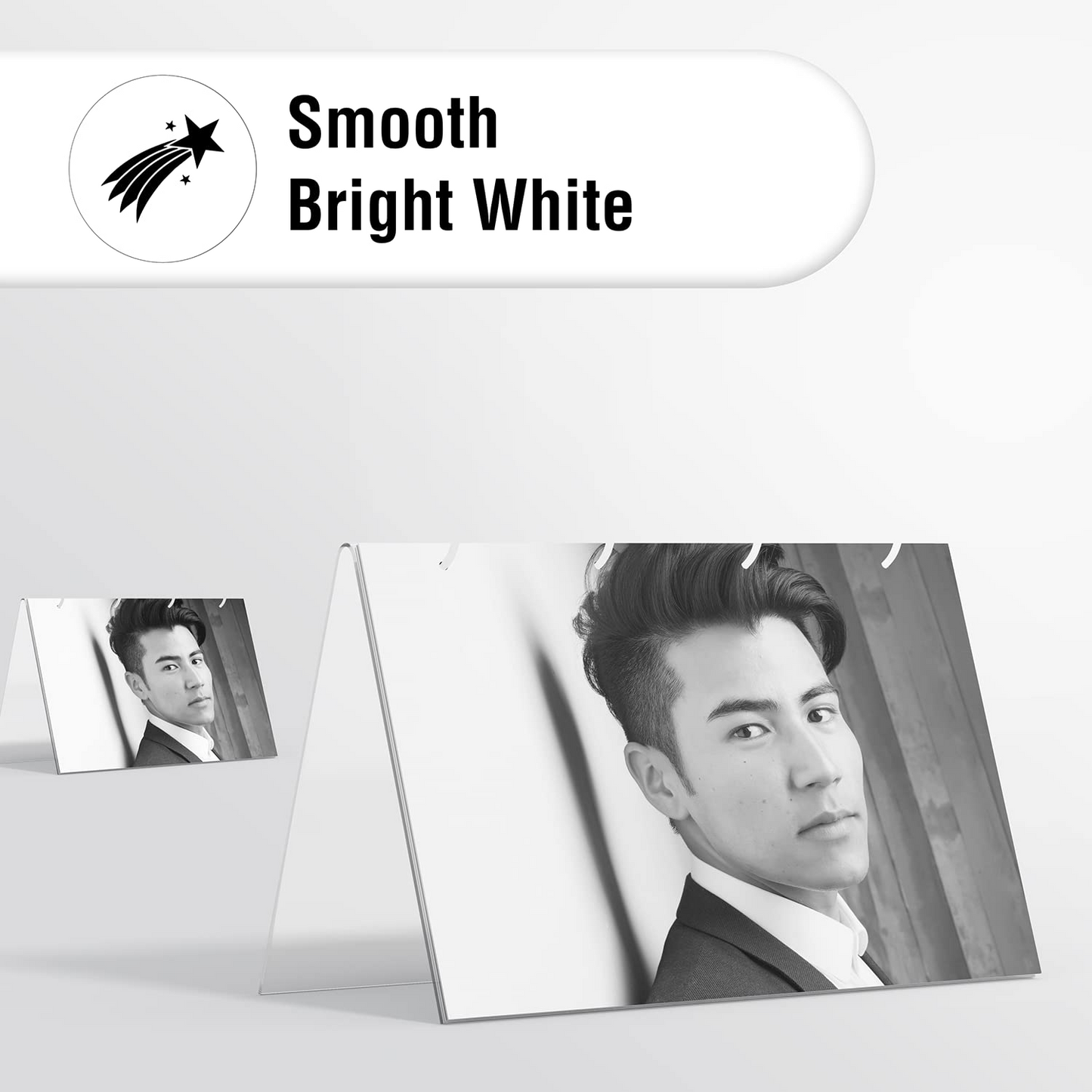 VMS Professional 180 GSM A4 High Gloss Photo Paper Smooth Bright White