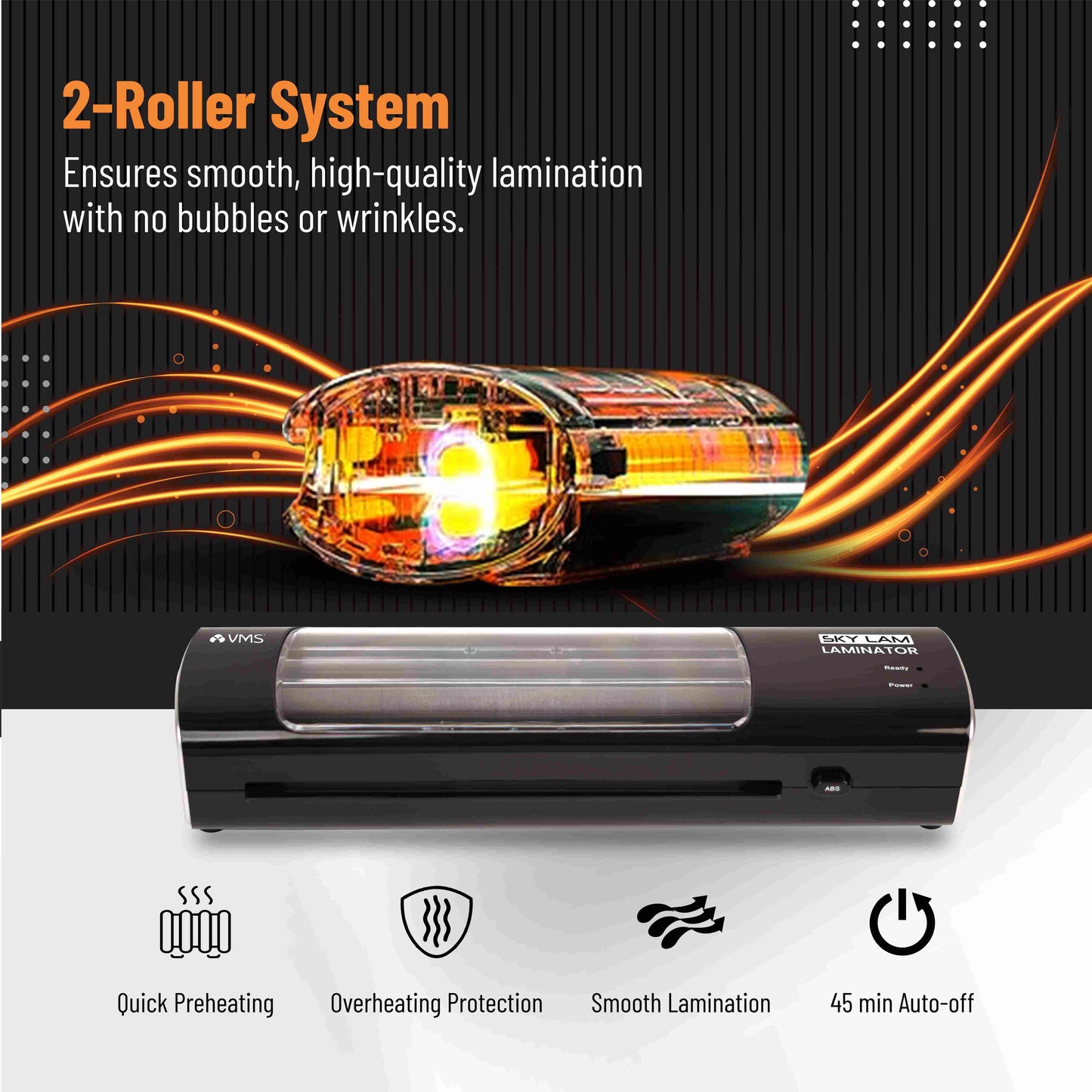 VMS LM Skylam Lamination Machine one Roller System