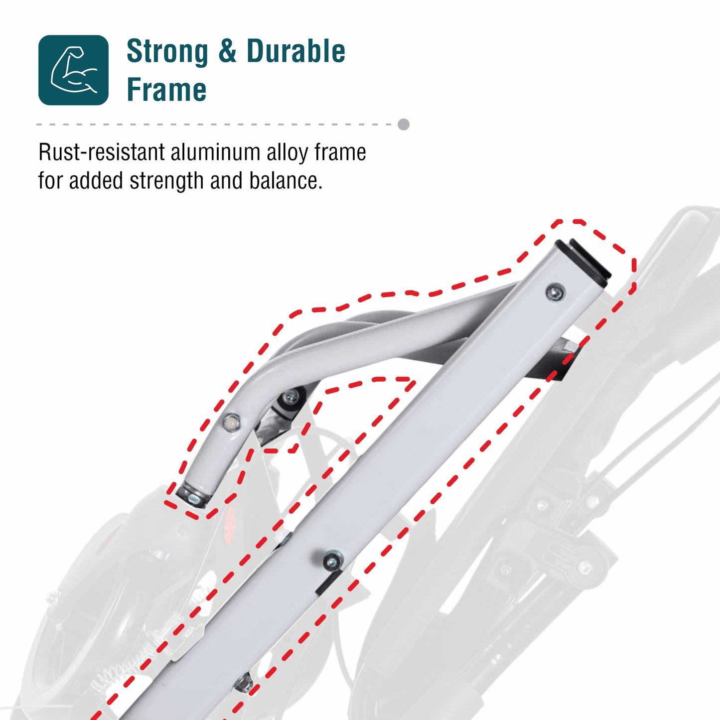 VMS Careline Foldable Portable Transit Wheelchair Airlite