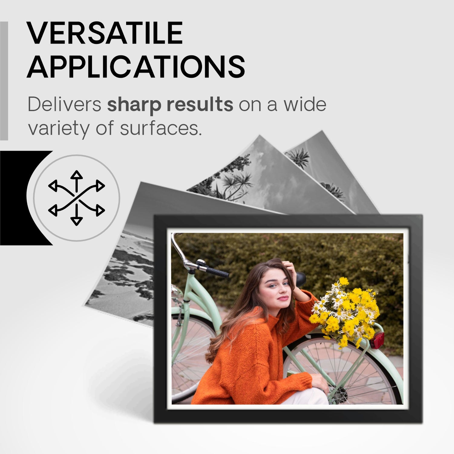 VMS Professional Black 1Ltr Refill Ink Versatile  Application