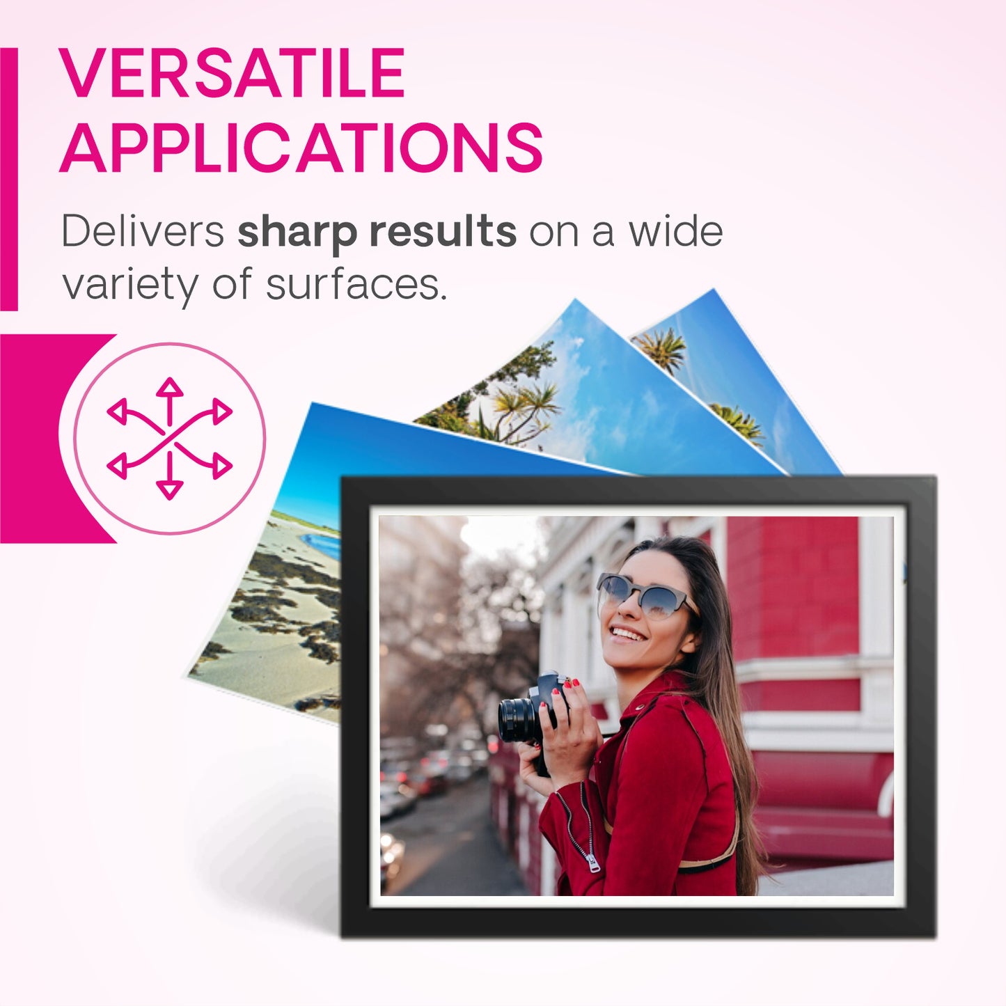 VMS Professional1Ltr Refill Ink Magenta Versatile Application
