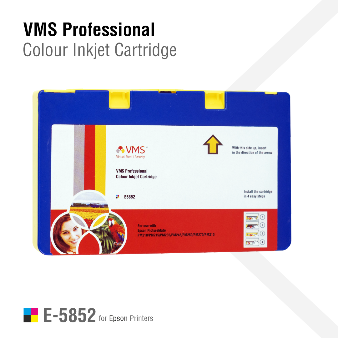 VMS Professional Colour Inkjet Cartridge CMYK