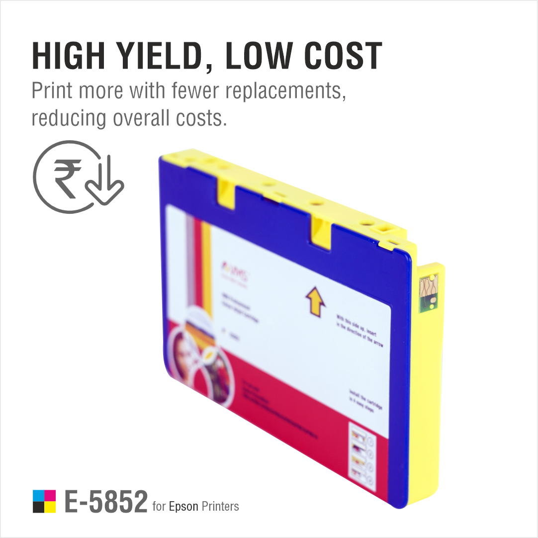 Reduce Cost with VMS Professional Colour Inkjet Cartridge
