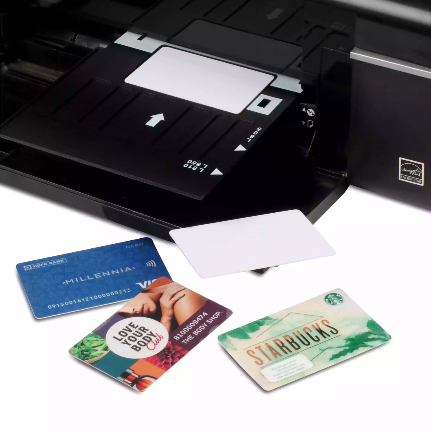 VMS Professional PVC Cards - 100 Cards Tray with Card
