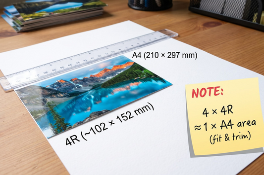 Buy Photo Paper Online: Mira Foto Glossy Photo Paper A4 & 4R
