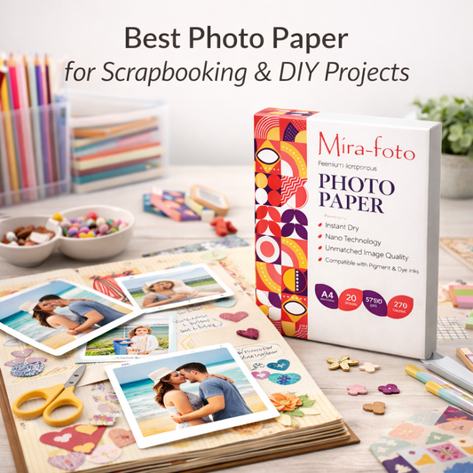 Mira Foto Best Photo Paper for scrapbooking and DIY projects VMS Cart
