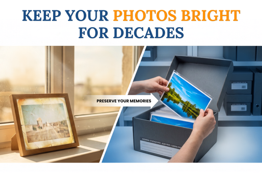 How to Store Photo Prints to Prevent Fading