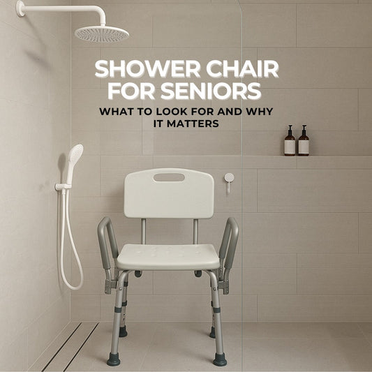 Shower Chairs for Seniors What to Look for and Why It Matters