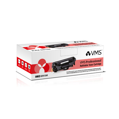 VMS Professional Refillable Black Toner cartridge