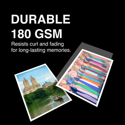 Kodak 180 GSM 5R High Gloss Photo Paper - 100 Sheets