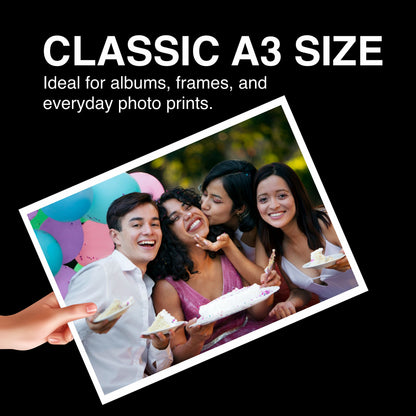 Kodak 180 GSM A3 High Gloss Photo Paper - 20 Sheets