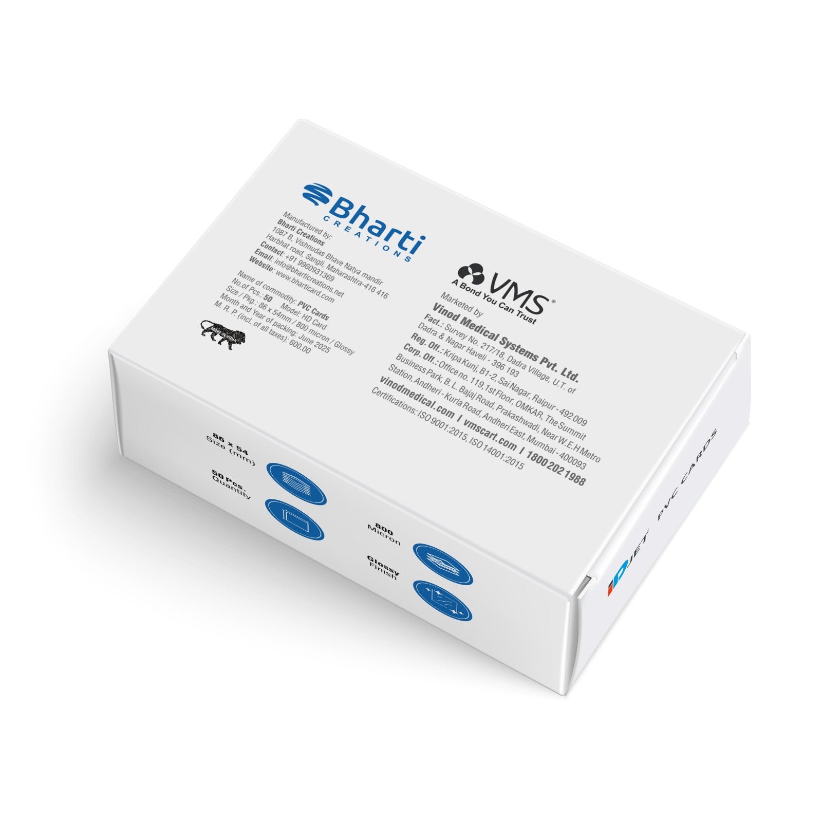 iDJET PVC Card x Bharti Creations Box