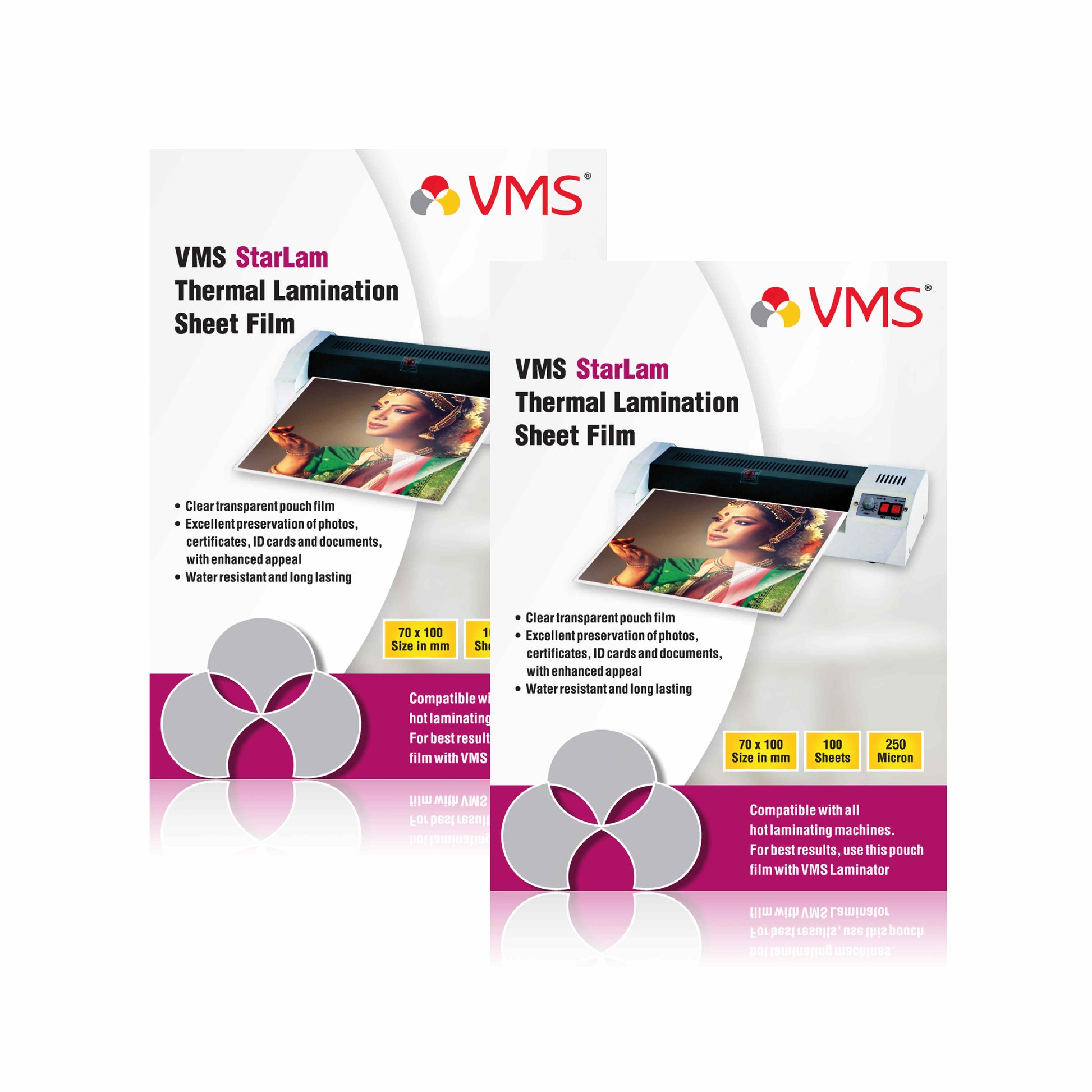 VMS Starlam Thermal Lamination Sheet Film