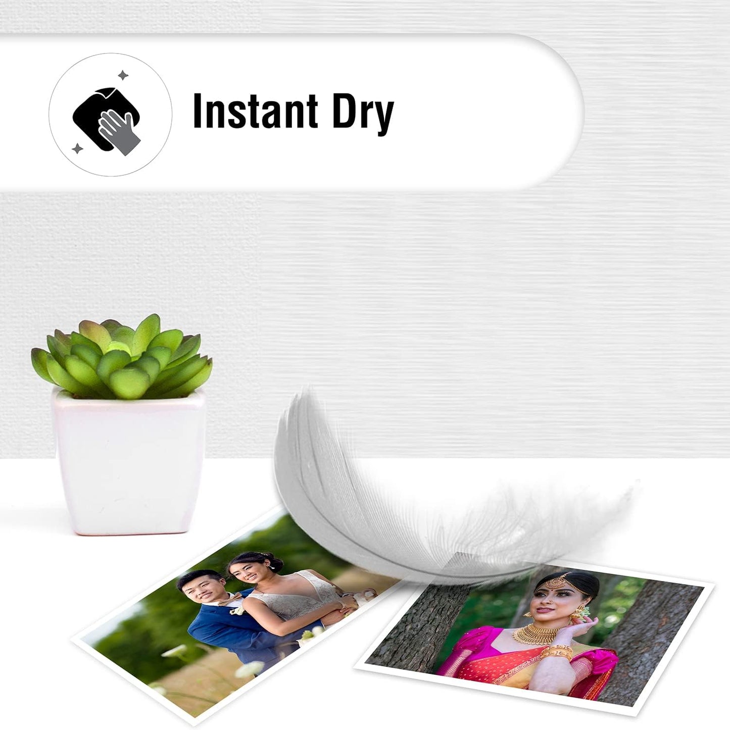 VMS Imperial 260 GSM A4 Glossy Photo Paper - 20 Sheets