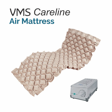 VMS Careline Anti Decubitus Bubble Air Mattress And Pump