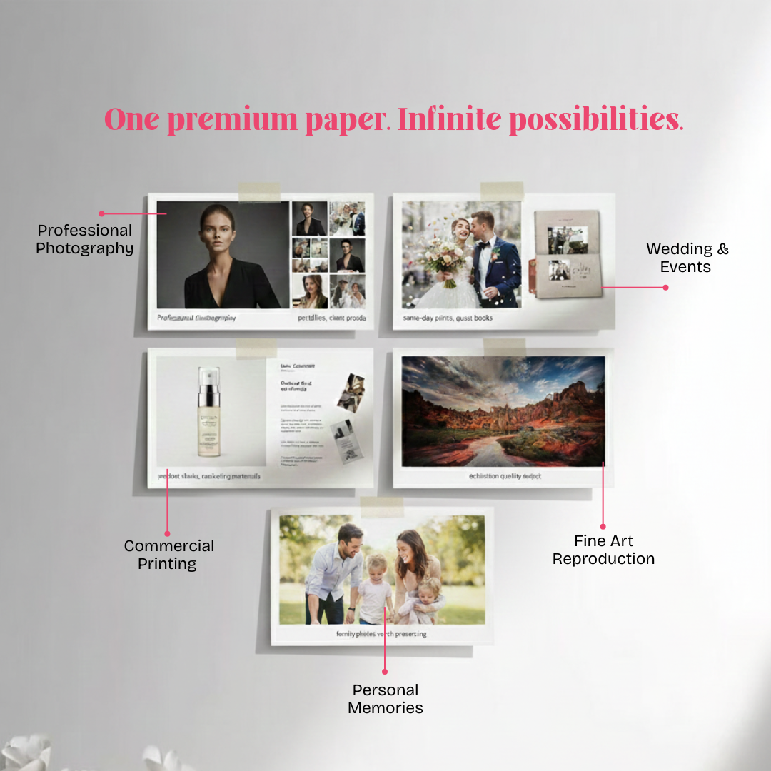 Mira~foto Premium Microporous RC 260 GSM 4R (4x6) Gloss Photo Paper - 100 sheets