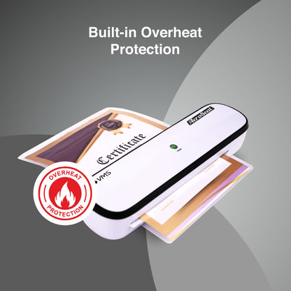 VMS LM AeroSeal Laminator Built-in Overheat Protection