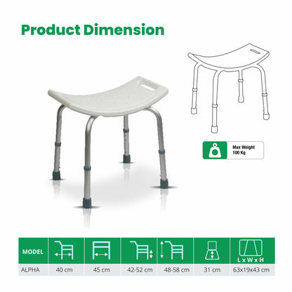 VMS Careline Shower Seat ALPHA