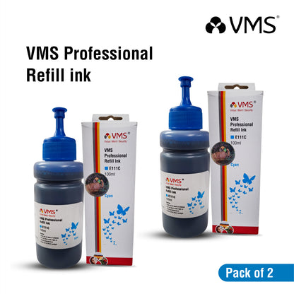 Inkjet Photo Paper Ink VMS Professional Cyan