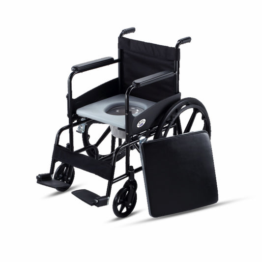 VMS Careline Commode Wheelchair DELUXE model