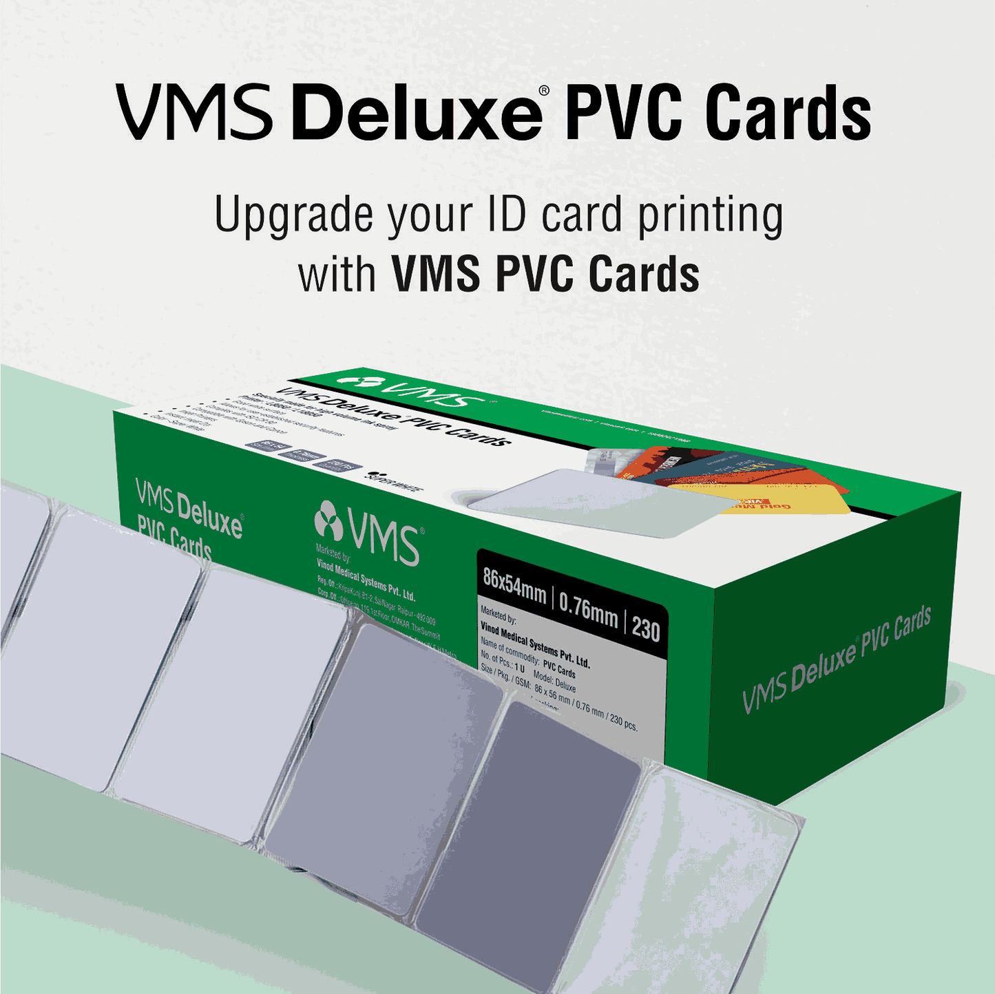 ID Cards Printing with VMS PVC Cards