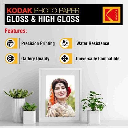 Kodak 180 GSM 4R (4x6) Gloss Photo Paper Feature Image