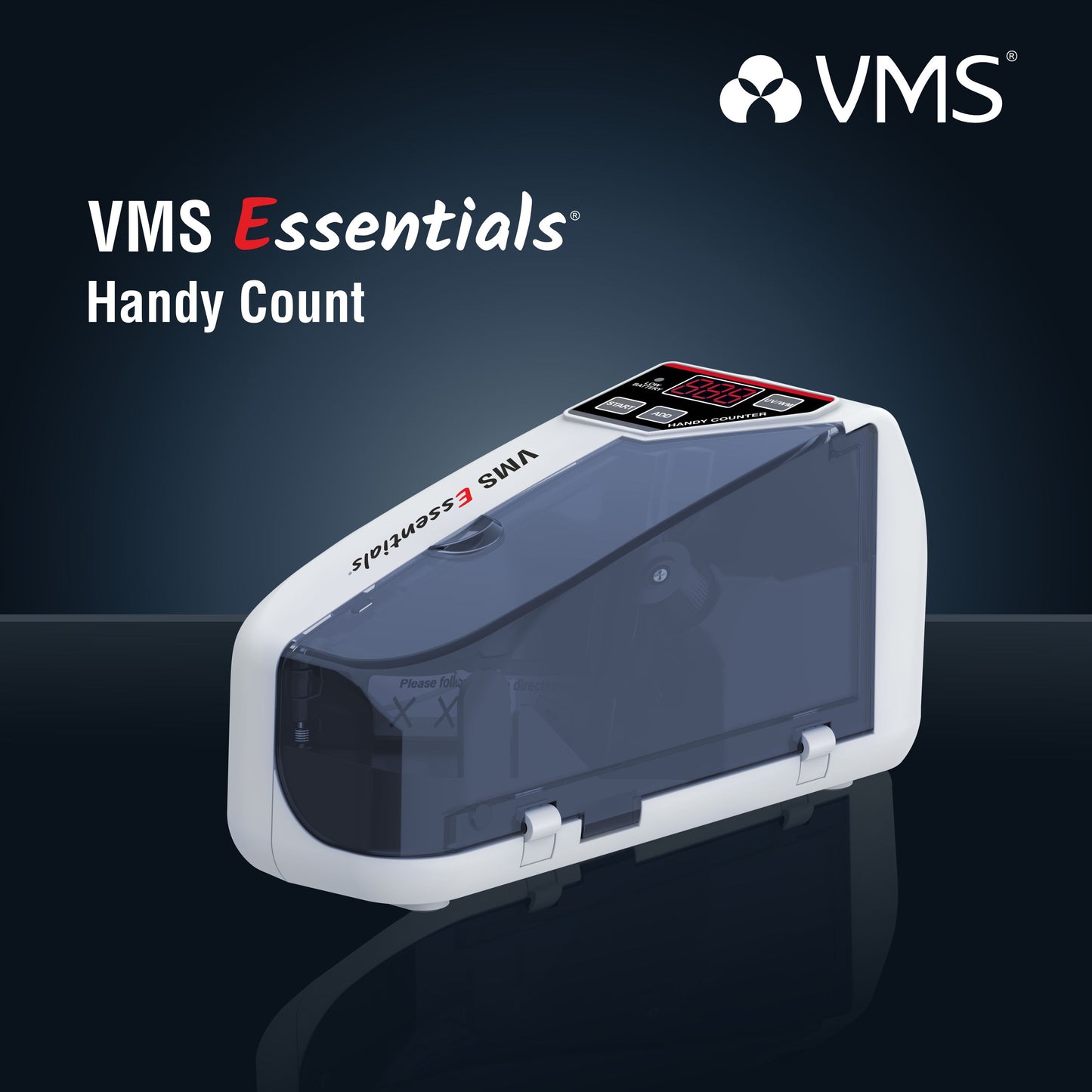 VMS Essentials Handy Count Portable Mini Note Counting Machine