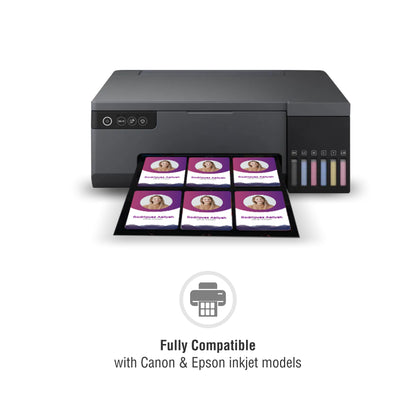 iDJET PVC Card Compatible with Canon and Epson Inkjet Models