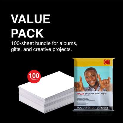 Kodak Snapshot Photo Paper value pack