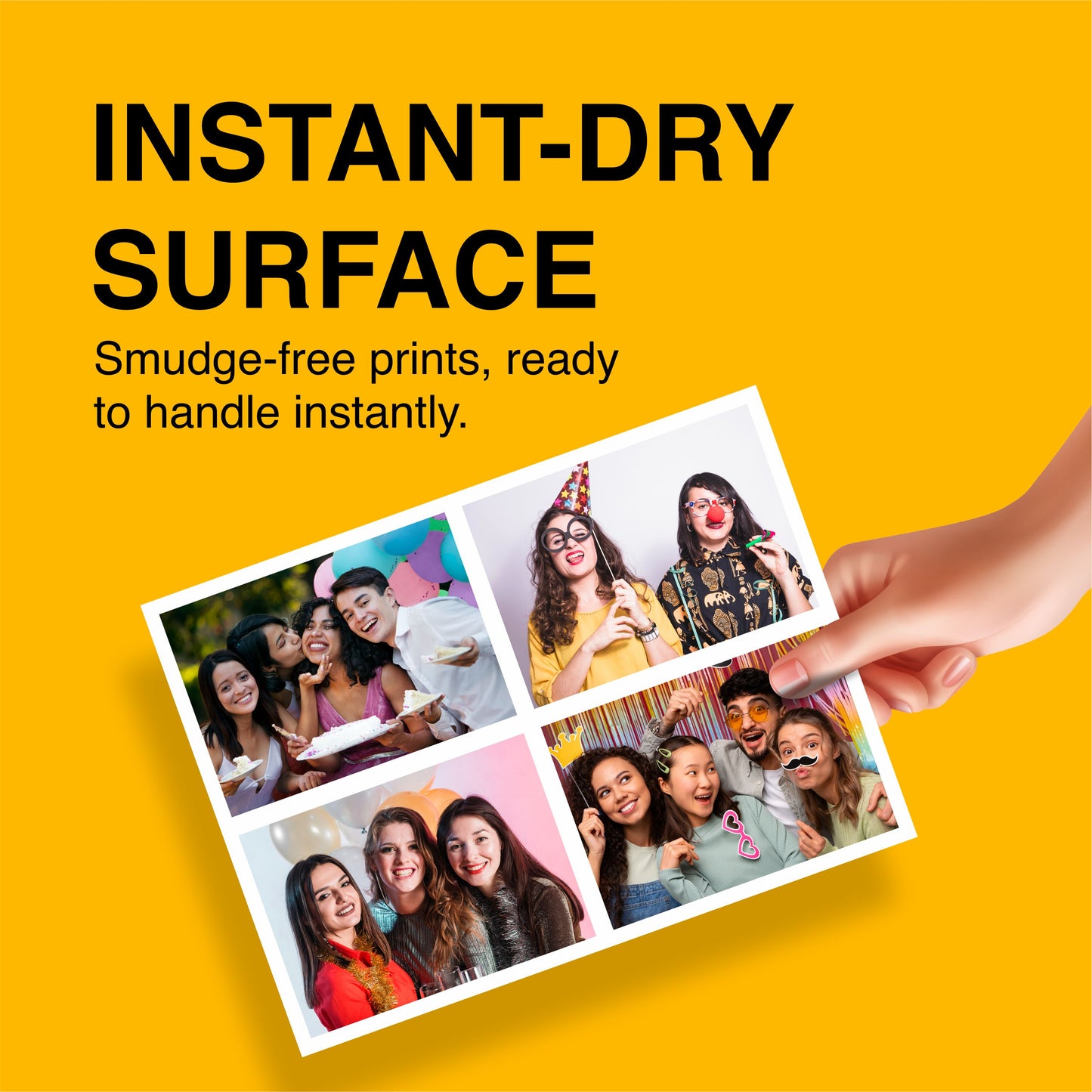 Smudge Free Print with Kodak Snapshot Photo Papers