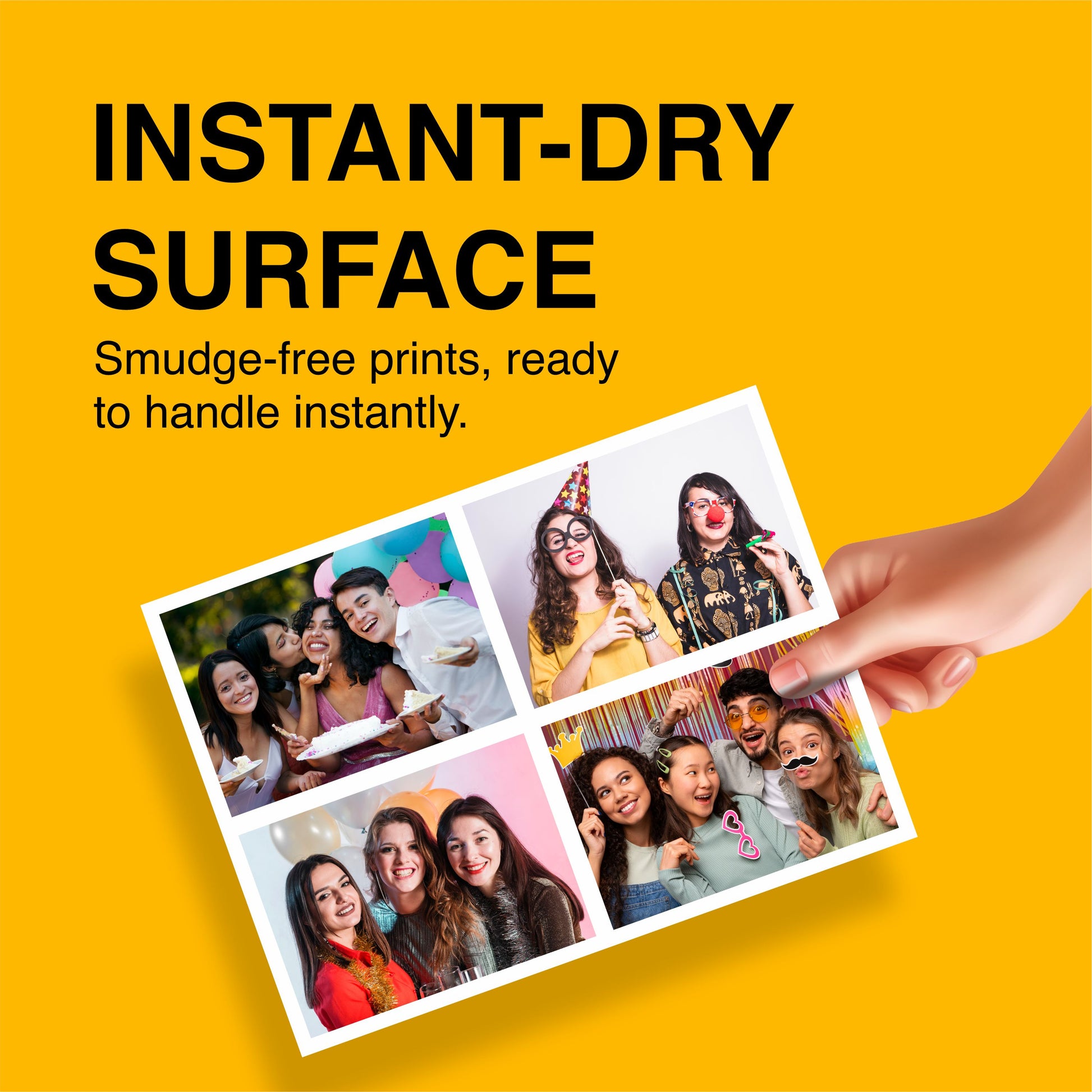 Smudge Free Print with Kodak Snapshot Photo Papers