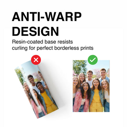 Kodak Photo Paper Anti-Warp Design