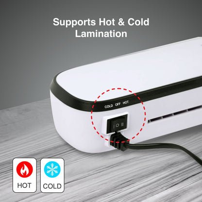 VMS LM AeroSeal Lamination Machine Hot & Cold A4 Laminator (Photos, Documents & Certificates)