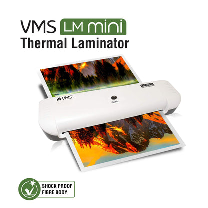 VMS LM Mini A4 Thermal Lamination / Laminating Machine A4 Laminator (Photos ID,I-Card,Documents,Certificate)