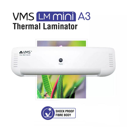 VMS LM Mini A3 Thermal Lamination / Laminating Machine A3 Laminator (Photos ID,I-Card,Documents,Certificate)