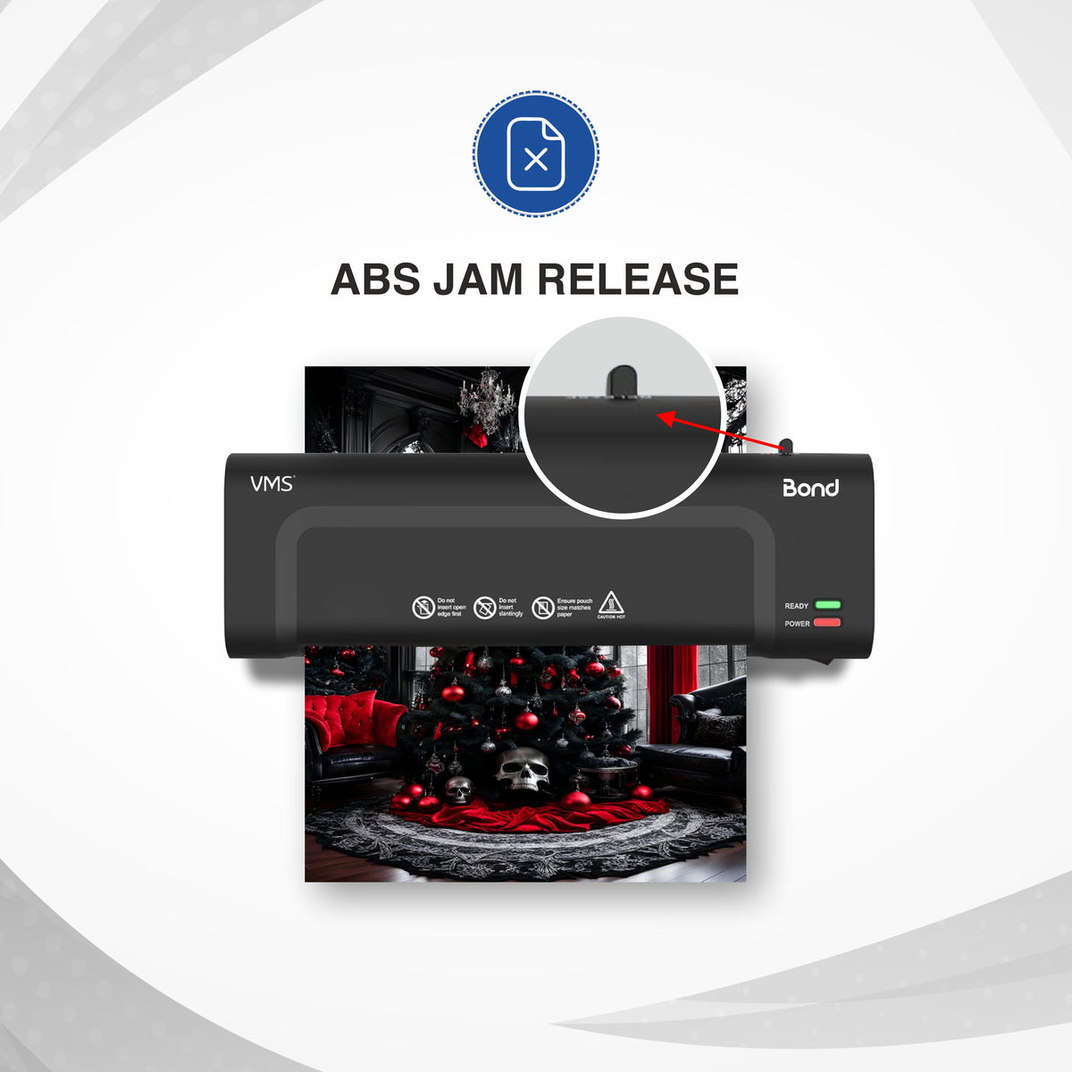 VMS LM Bond A4 Thermal Lamination Machine with ABS Jam Release
