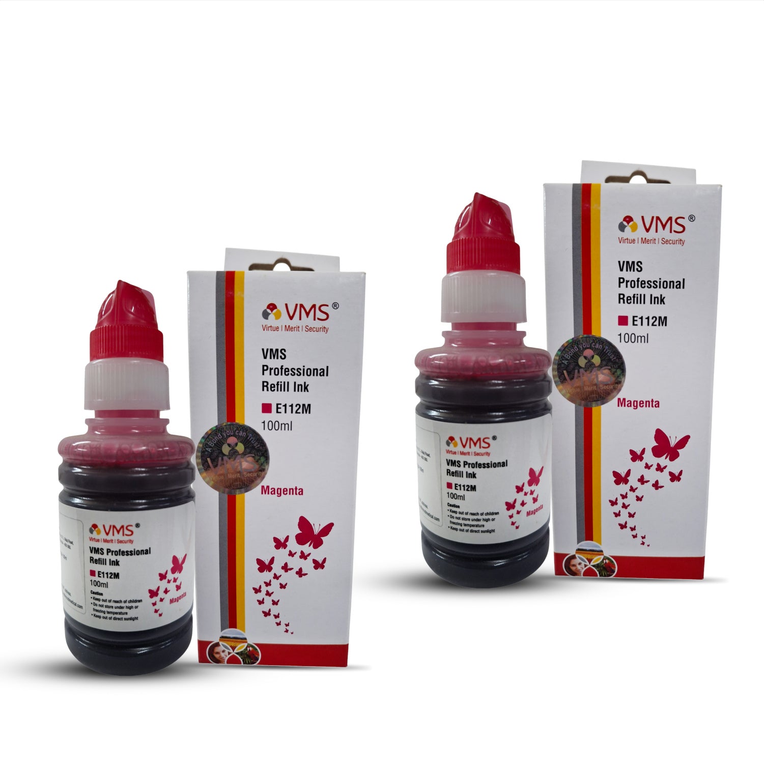 VMS Professional Magenta 100ml Refill Ink - Pack of 2 | Rich Hues ...