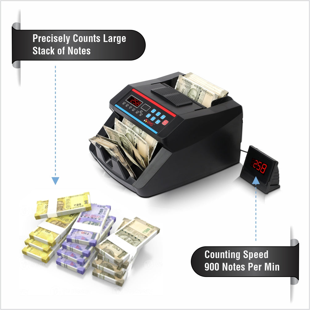 VMS Essentials Currency Counter Machine CCM04 