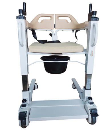 VMS Careline Foldable Patient Lift and Transfer Commode Chair