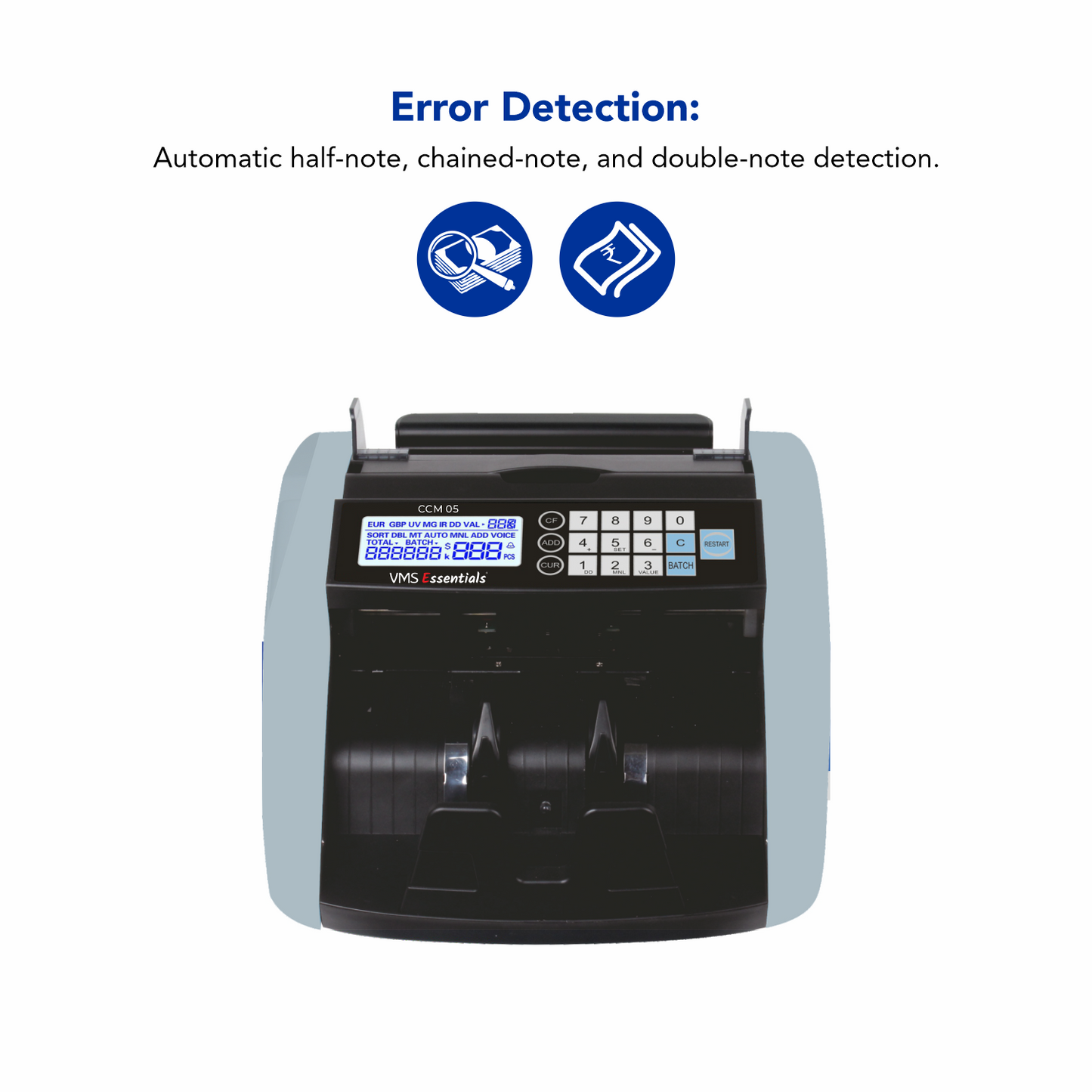 VMS Essentials Cash Counter CCM05