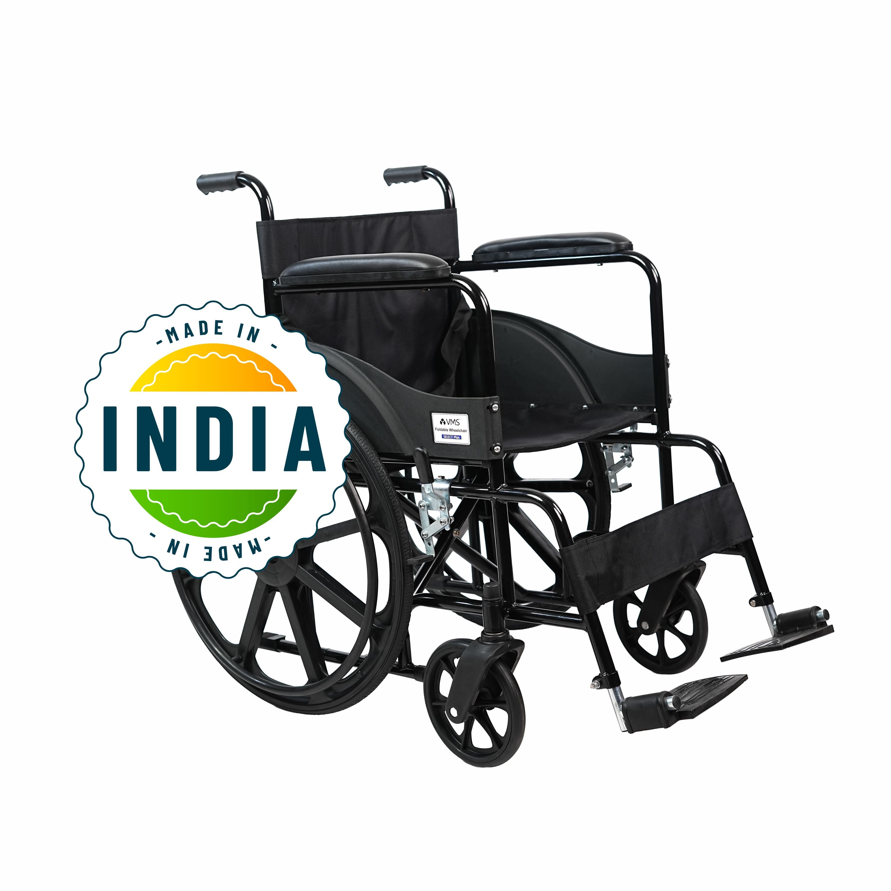 Buy VMS Careline Foldable Manual Wheelchair - Select Plus Online