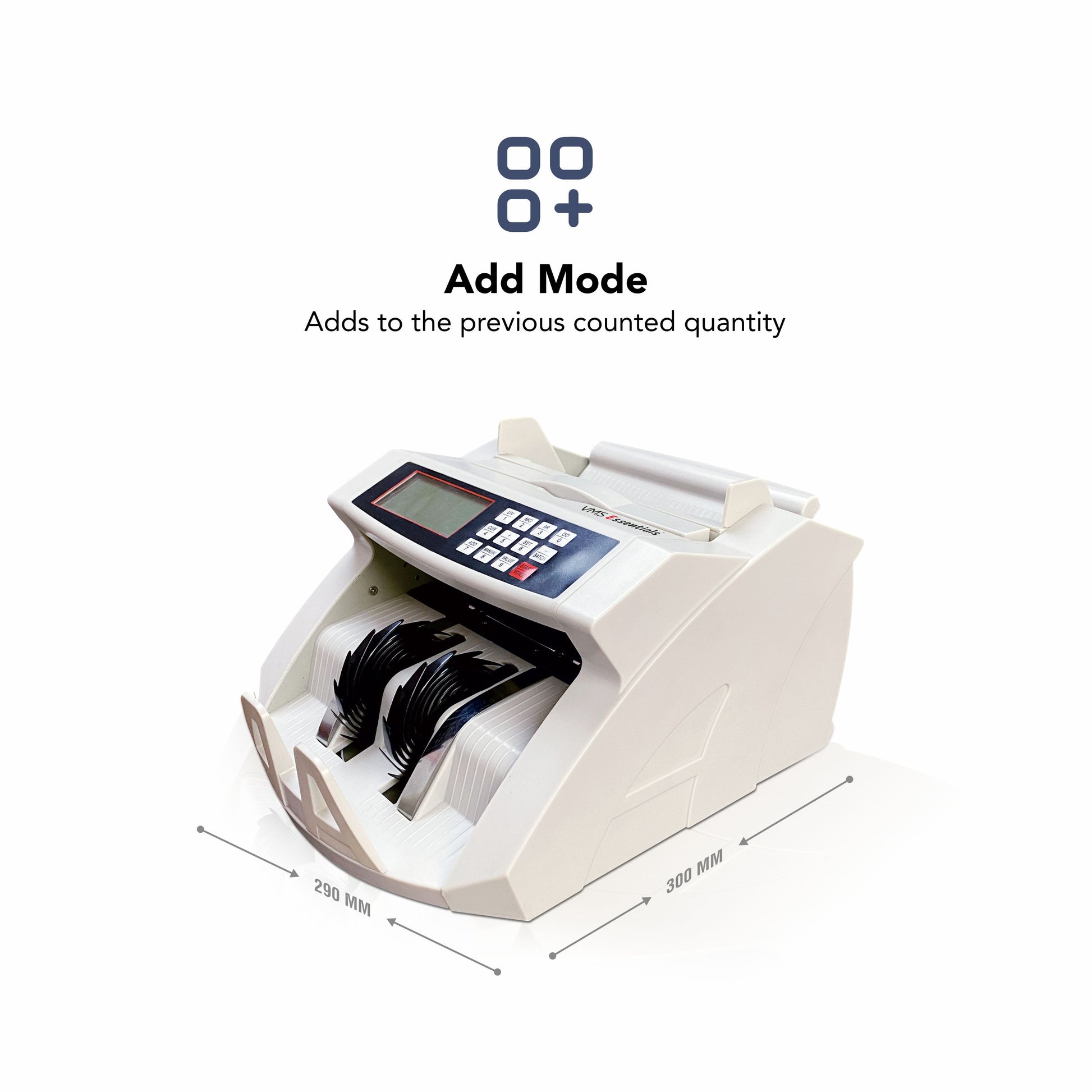 Cash Counter With Modern Counterfeit Detection