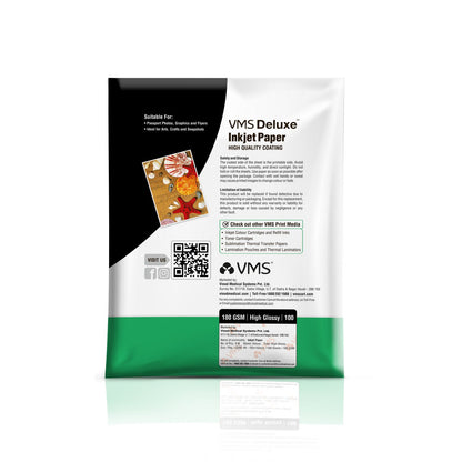 VMS Deluxe 180 GSM Glossy Photo Paper