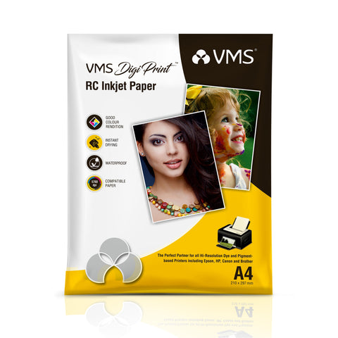 VMS DigiPrint 240 GSM A4 Glossy Photo Paper - 20 Sheets