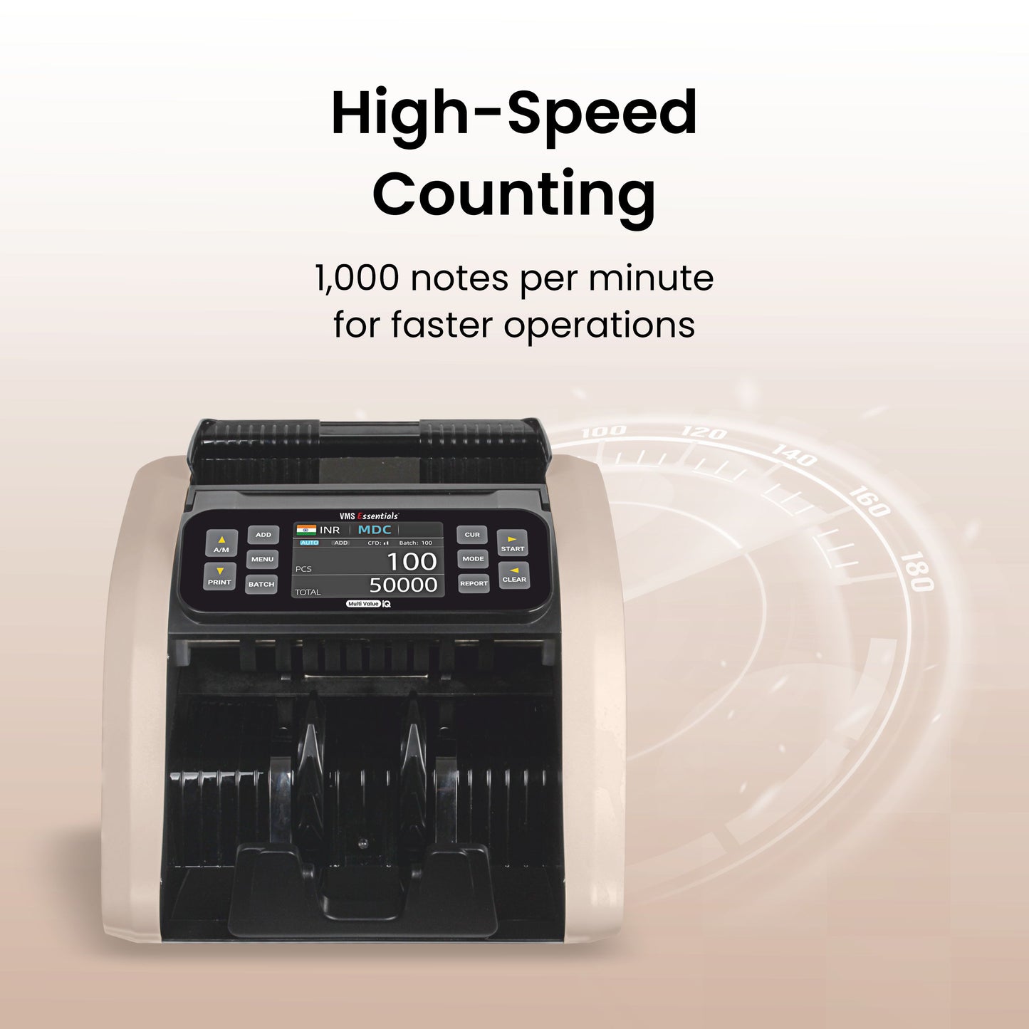 VMS Essentials VCM02 Multi Value IQ Mix Value Counter