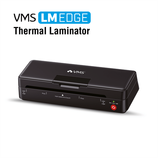 VMS LM Edge Lamination Machine Hot & Cold A4 Laminator (Photos, Documents & Certificates)