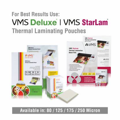 VMS Professional LM Super Heavy Duty Lamination Machine Hot & Cold A3 Laminator (Photos ID,I-Card,Documents,Certificate)